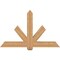 Ekena Millwork Kennewick Timber Gable Bracket, Western Red Cedar, 60"W x 38"H x 5 1/2"D x 5 1/2"F, 15/12 Pitch GBW060X38X0606KEN00SWR - alternate 1